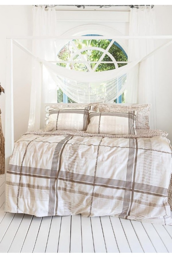 Altınbaşak Creaforce Foster Marble Çift Kişilik Nevresim Takımı