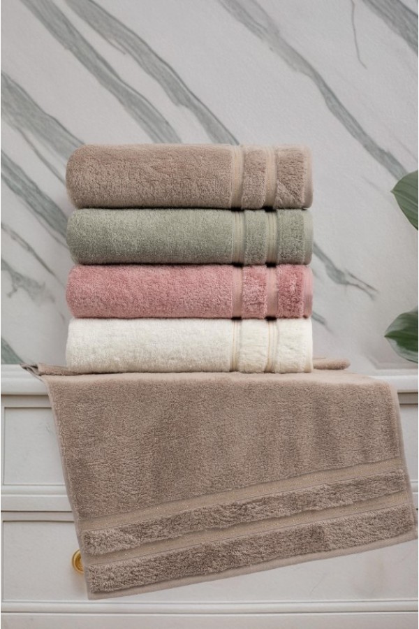 Altınbaşak Jakarlı 4´lü 50x90 El Havlusu Maddy Altınbaşak Jakarlı 4´lü 50x90 El Havlusu Maddy