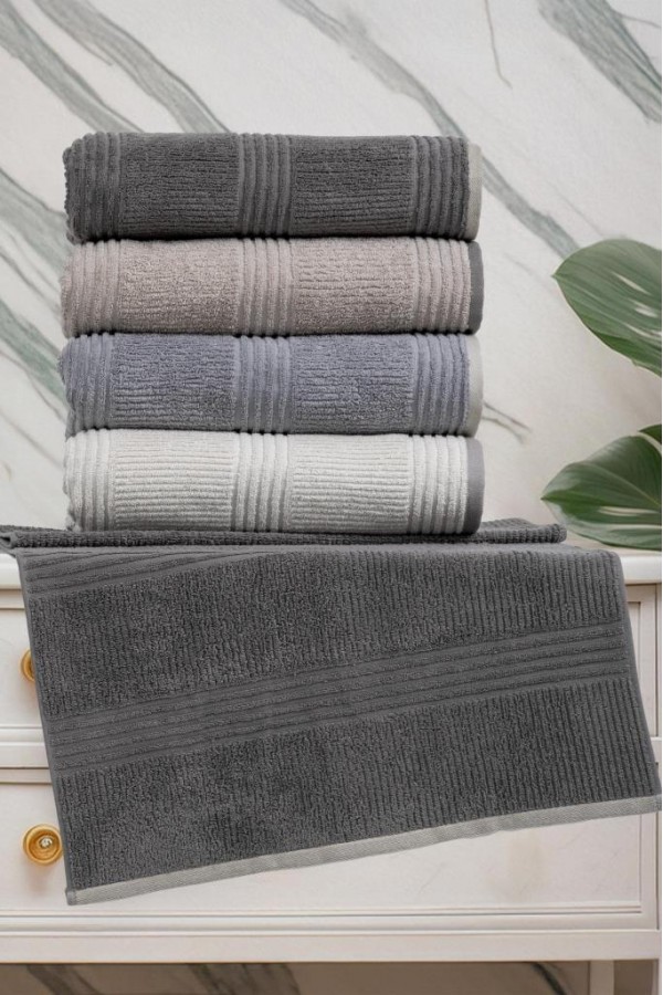 Altınbaşak Jakarlı 4´lü 50x90 El Havlusu Wanda Altınbaşak Jakarlı 4´lü 50x90 El Havlusu Wanda