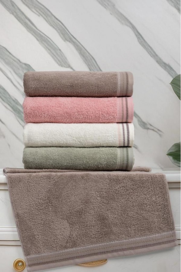 Altınbaşak Jakarlı 4´lü 50x90 El Havlusu Selinda Altınbaşak Jakarlı 4´lü 50x90 El Havlusu Selinda