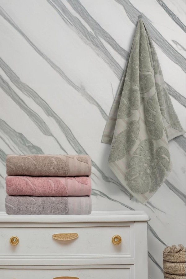 Altınbaşak Jakarlı 4´lü 50x90 El Havlusu Marisol Altınbaşak Jakarlı 4´lü 50x90 El Havlusu Marisol