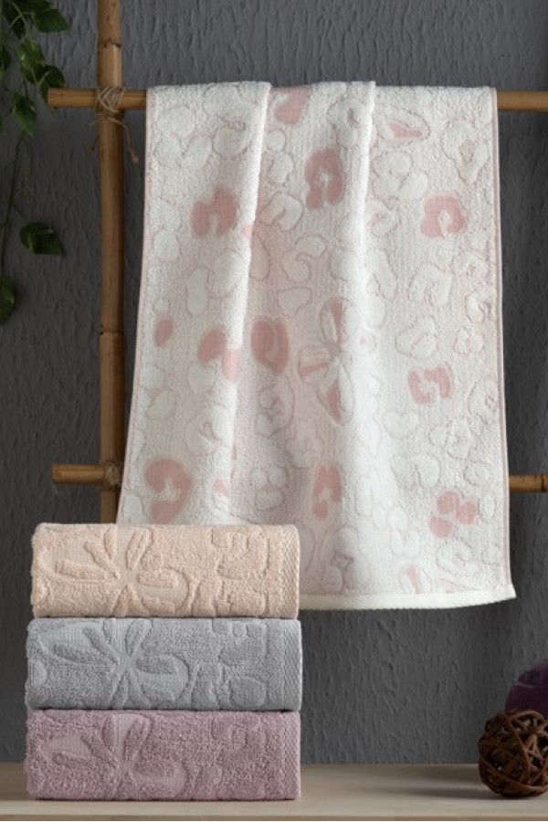 Altınbaşak Bambu 4´lü 50x90 El Havlusu Aron V1 Altınbaşak Bambu 4´lü 50x90 El Havlusu Aron V1