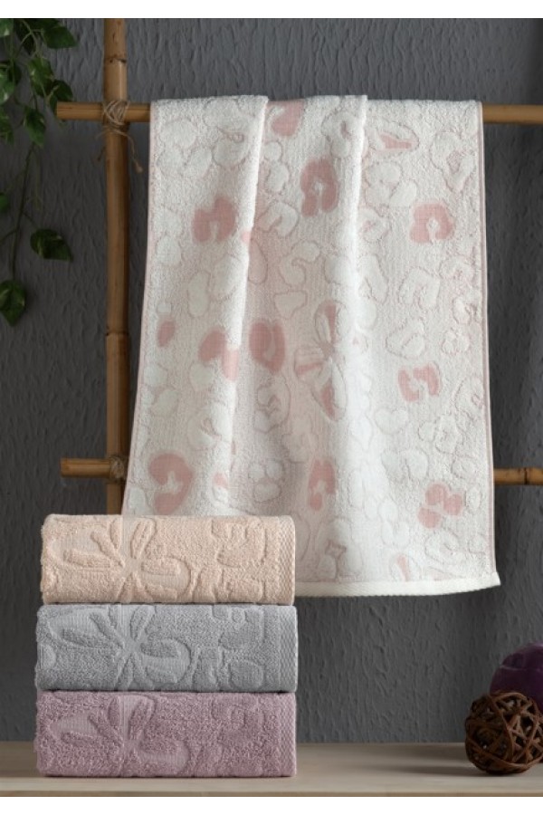 Altınbaşak Bambu 4´lü 50x90 El Havlusu Aron V1