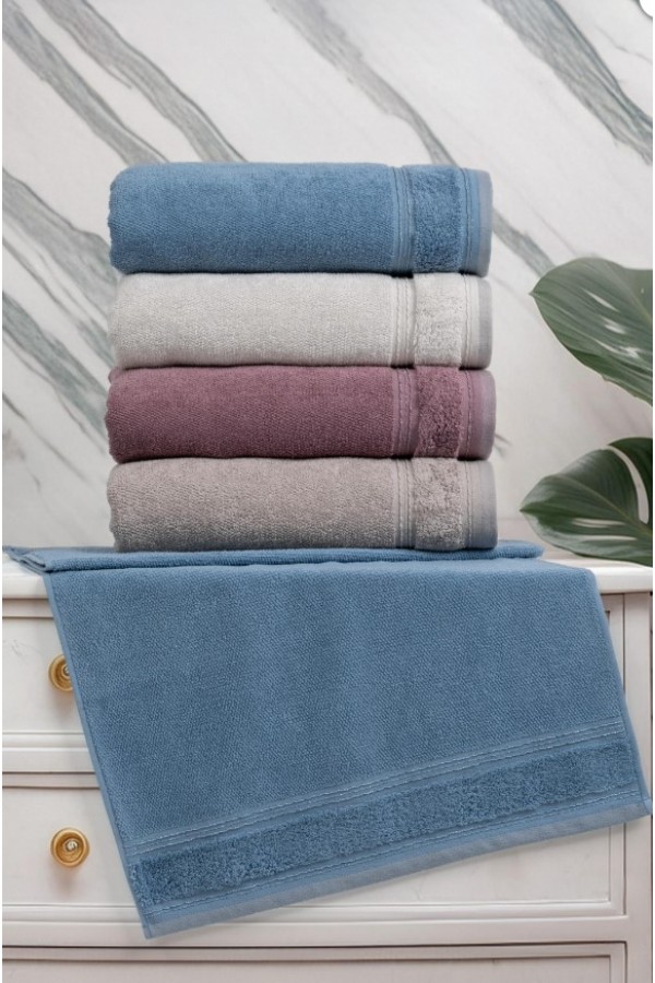 Altınbaşak Jakarlı 4´lü 50x90 El Havlusu Bettina Altınbaşak Jakarlı 4´lü 50x90 El Havlusu Bettina