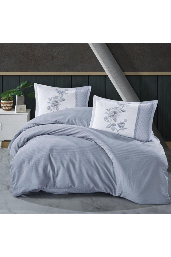 Clasy Butik Serisi Çizgili Ranforce Çift Kişilik Nevresim Takımı Suave v1 Mavi Clasy Butik Serisi Çizgili Ranforce Çift Kişilik Nevresim Takımı Suave v1 Mavi