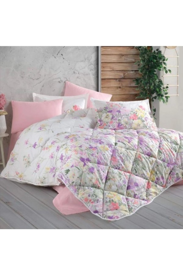 Clasy Çift Kişilik Ranforce Uyku Seti Arse v1 Pembe