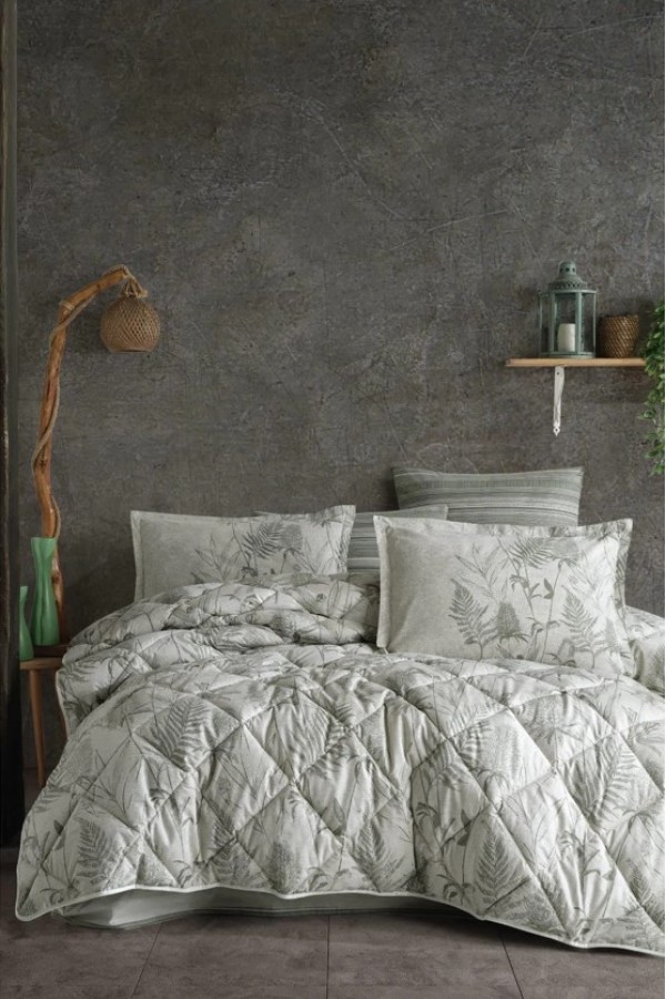 Clasy Çift Kişilik Ranforce Uyku Seti Tuva v1 Yeşil 8681727291227