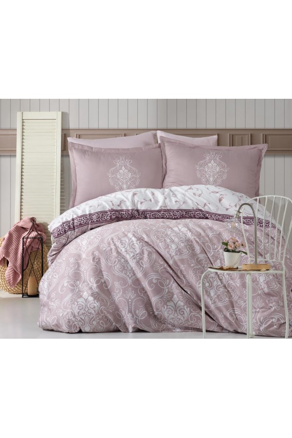 Clasy Rodisa V1 Pamuk Saten Çift Kişilik Nevresim Takımı