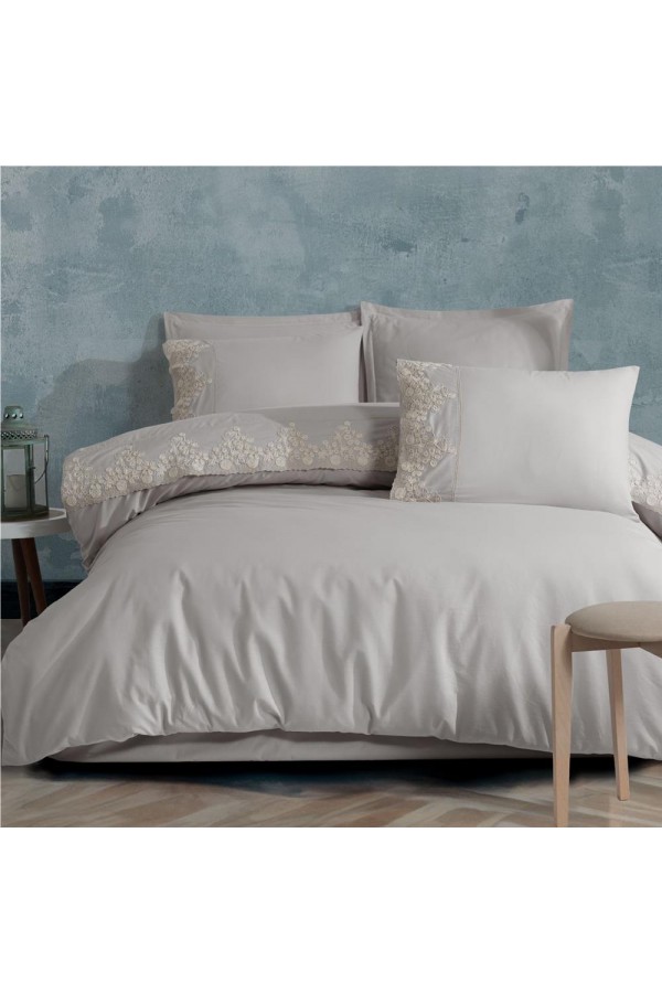 Clasy Nevresim Takımı Çift Kişilik Osela V6 Gri