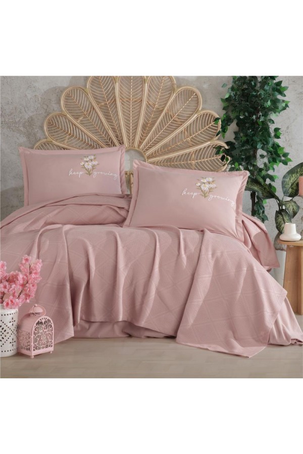 Clasy Pike Takımı Çift Kişilik Etta V4 Pudra