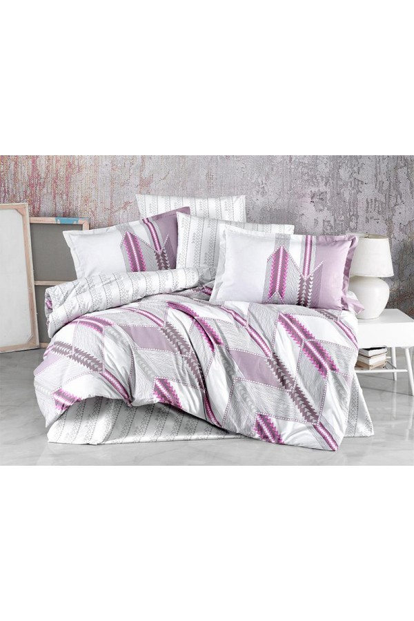 Clasy Ranforce Nevresim Takımı Çift Kişilik Azur v1