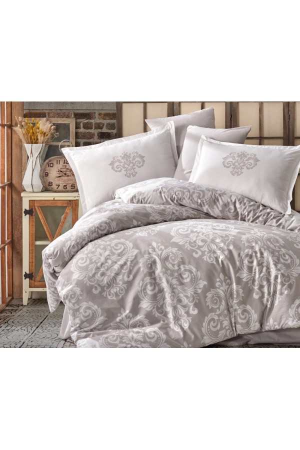 Clasy Ranforce Nevresim Takımı Çift Kişilik Sade v2