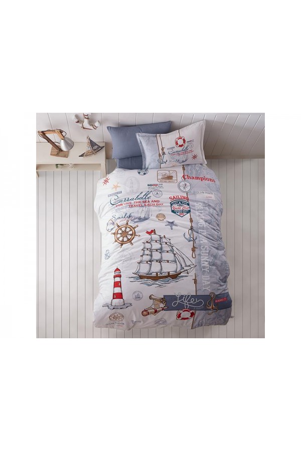 Clasy Tek Kişilik Genç Ranforce Nevresim Takımı Sailife Clasy Tek Kişilik Genç Ranforce Nevresim Takımı Sailife