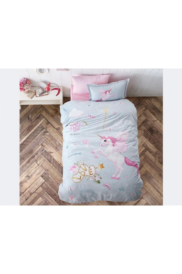 Clasy Tek Kişilik Genç Ranforce Nevresim Takımı Pegasus Clasy Tek Kişilik Genç Ranforce Nevresim Takımı Pegasus