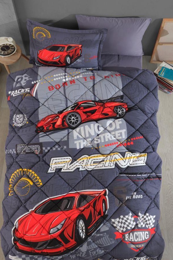 Clasy Tek Kişilik Ranforce Genç Desen Uyku Seti Racing Team Clasy Tek Kişilik Ranforce Genç Desen Uyku Seti Racing Team