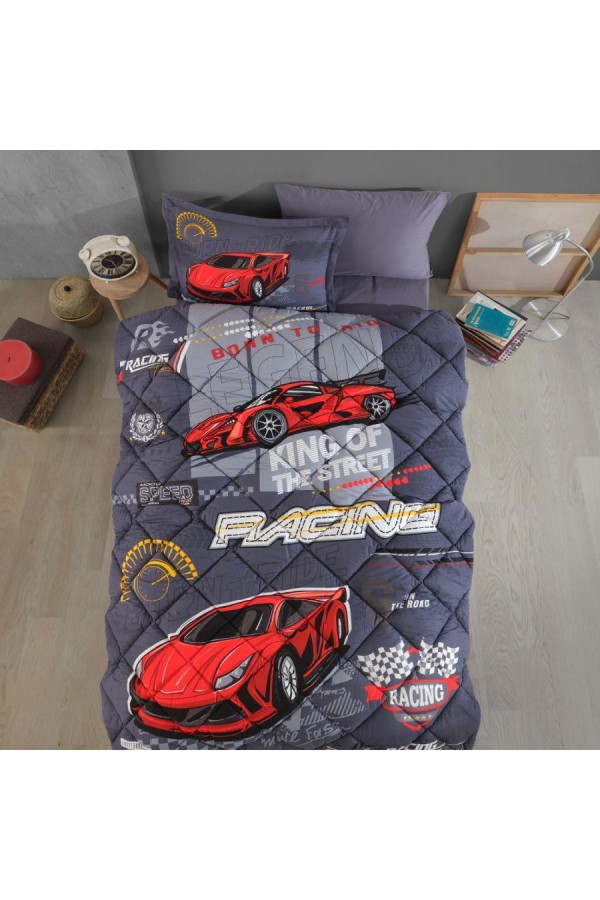 Clasy Tek Kişilik Ranforce Genç Desen Uyku Seti Racing Team Clasy Tek Kişilik Ranforce Genç Desen Uyku Seti Racing Team