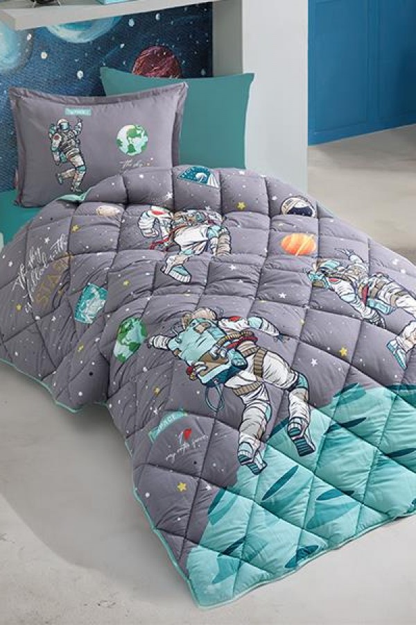Clasy Tek Kişilik Ranforce Genç Desen Uyku Seti Space Clasy Tek Kişilik Ranforce Genç Desen Uyku Seti Space