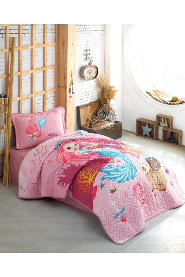 Clasy Tek Kişilik Yatak Örtüsü Delfin Clasy Tek Kişilik Yatak Örtüsü Delfin