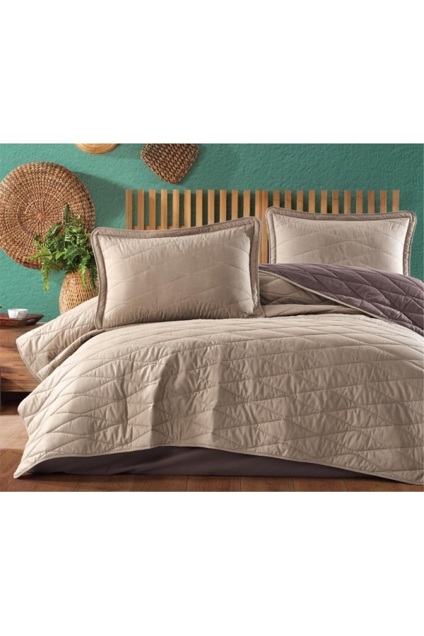 Clasy Tek Kişilik Yatak Örtüsü Lorna v1 Bej Clasy Tek Kişilik Yatak Örtüsü Lorna v1 Bej