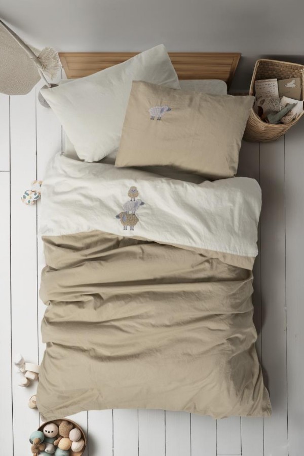 Cotton Box Cuddly Bebek Nevresim Takımı Lamp Bej Cotton Box Cuddly Bebek Nevresim Takımı Lamp Bej