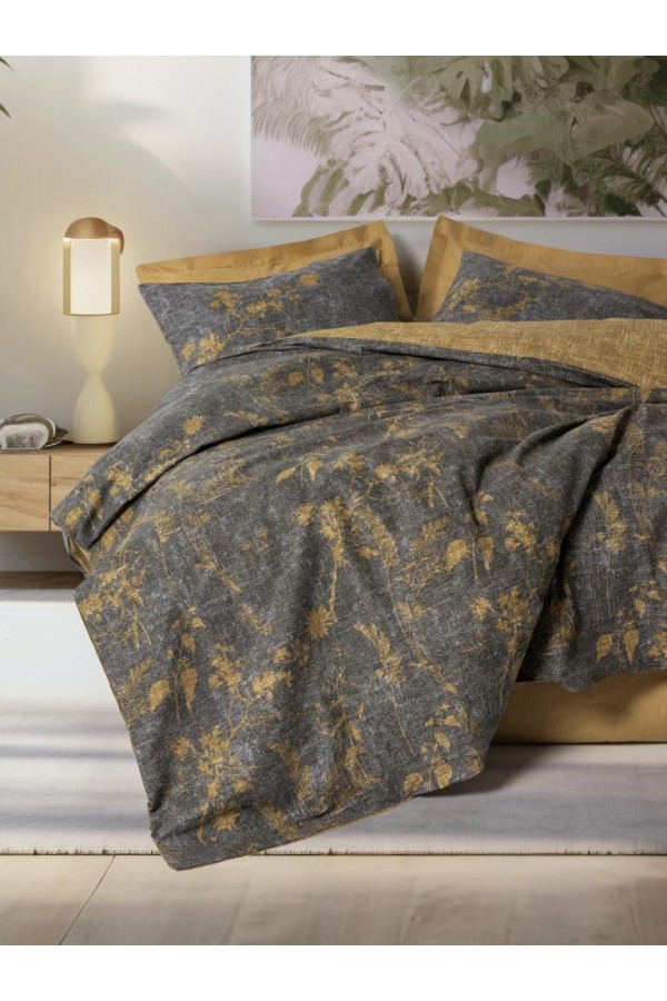 Cotton Box Dual Çift Kişilik Nevresim Takımı Yadawa Hardal 8680108078440