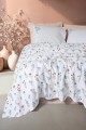 Cotton Box Estiva Çift Kişilik Pike Takımı Briar Somon