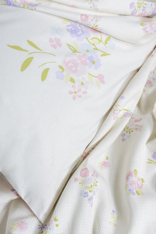 Cotton Box Estiva Çift Kişilik Pike Takımı Petal Pembe