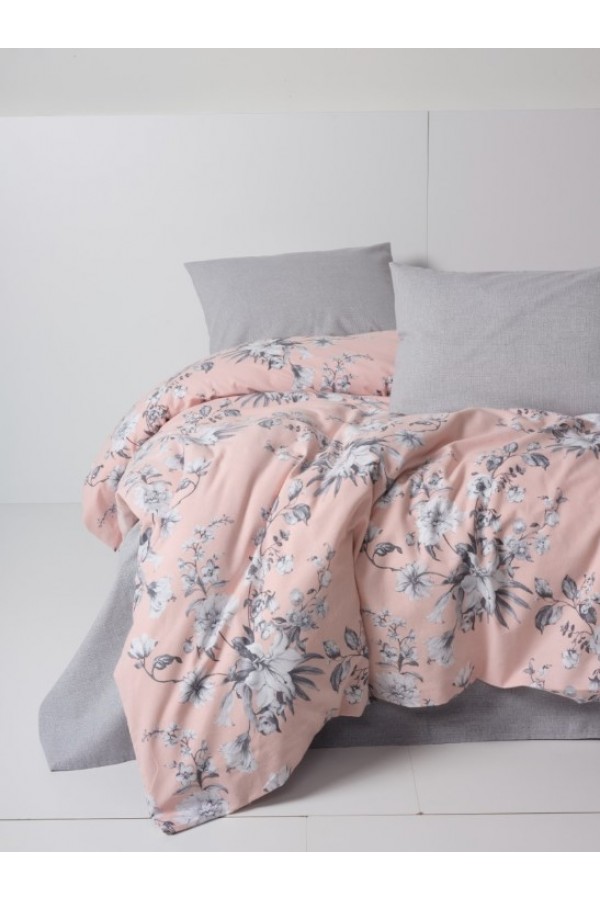 Cotton Box Flanel Nevresim Takımı Çift Kişilik Petit Pudra