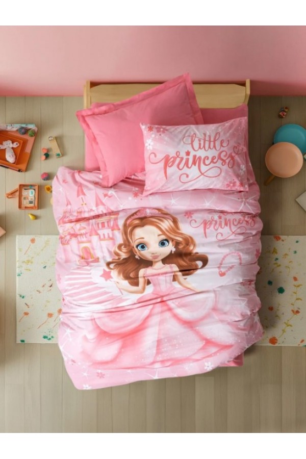 Cotton Box Genç Ranforce Nevresim Takımı Tek Kişilik Gimbiya Pembe