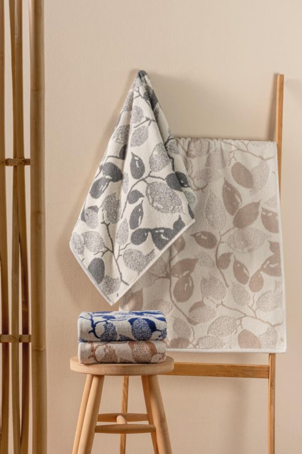 Cotton Box Jakarlı 50x90 4'lü Havlu Seti İskandinav Kelda