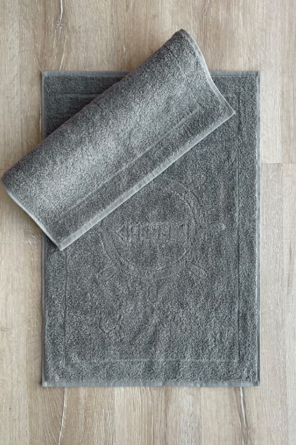 Cotton Box Jakarlı Paspas Seti Dumen Gri 2li 50x70