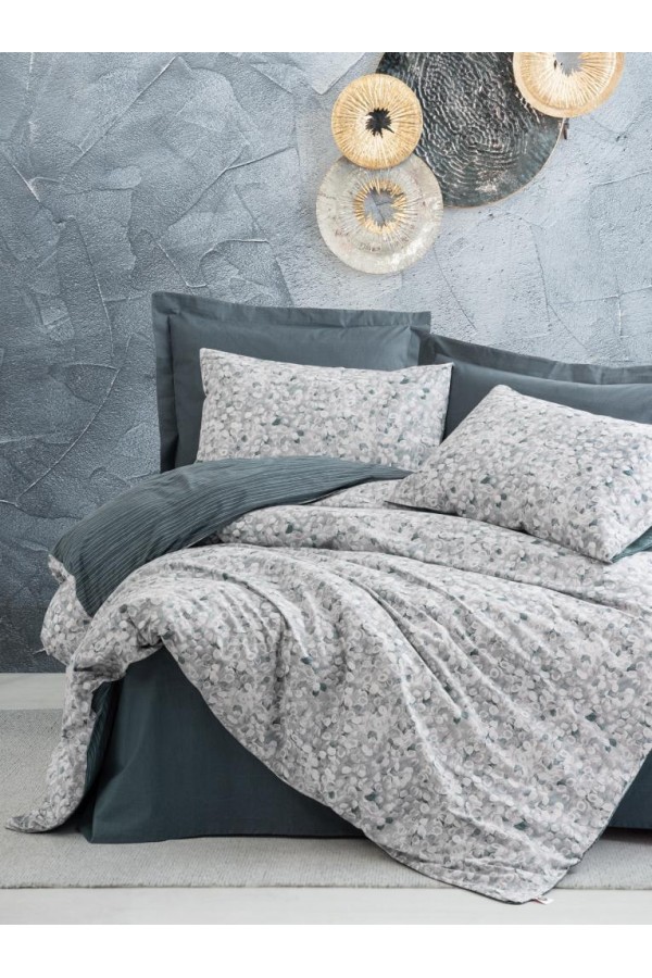 Cotton Box Minimal Çift Kişilik Nevresim Takımı Molly Antrasit Cotton Box Minimal Çift Kişilik Nevresim Takımı Molly Antrasit
