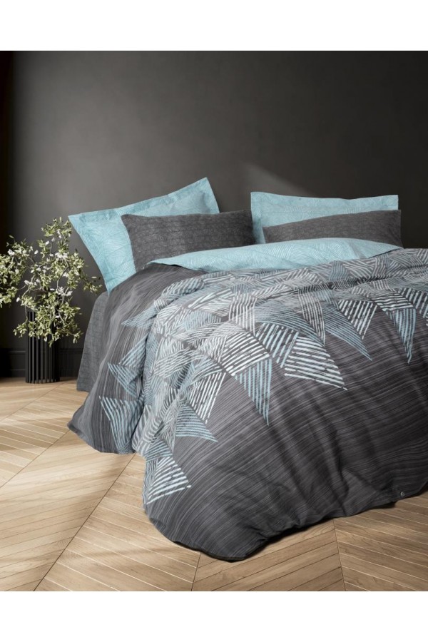 Cotton Box Modern Çift Kişilik Nevresim Takımı Arel Antrasit 8680108078402 Cotton Box Modern Çift Kişilik Nevresim Takımı Arel Antrasit 8680108078402