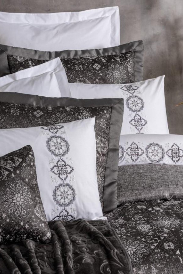 Cotton Box Platinium 11 Parça Çeyiz Seti Valeria Antrasit