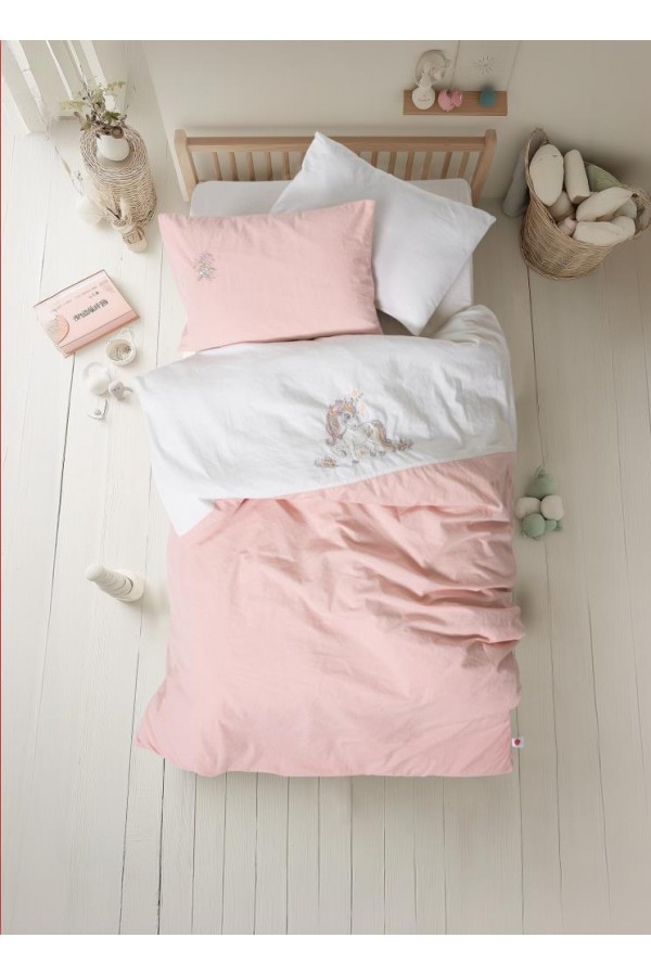 Cotton Box Cuddly Bebek Nevresim Takımı Bonic Beyaz