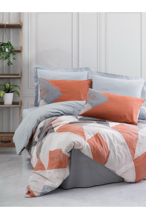 Cotton Box Ranforce Nevresim Takımı Çift Kişilik Joseph Mavi Cotton Box Ranforce Nevresim Takımı Çift Kişilik Joseph Mavi