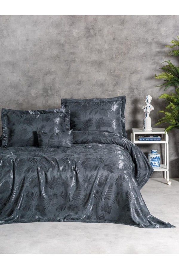 Cotton Box Smart Çift Kişilik Yatak Örtüsü Dafne Mavi