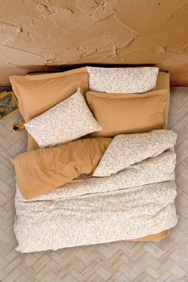 Cotton Box Tek Kişilik Petite Nevresim Takımı Posy Bej Cotton Box Tek Kişilik Petite Nevresim Takımı Posy Bej