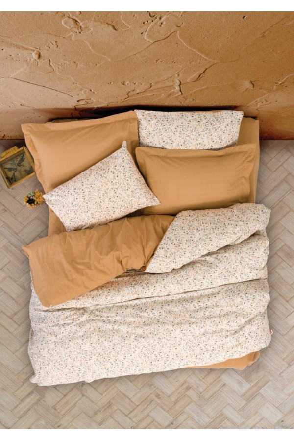 Cotton Box Tek Kişilik Petite Nevresim Takımı Posy Bej Cotton Box Tek Kişilik Petite Nevresim Takımı Posy Bej