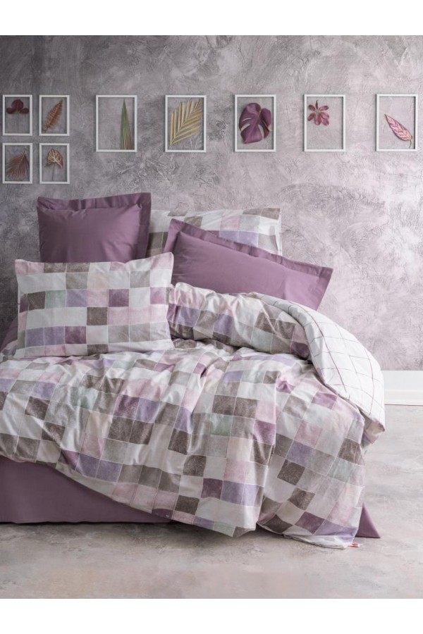 Cotton Box Tek Kişilik Minimal Nevresim Takımı Maro Gül Kurusu Cotton Box Tek Kişilik Minimal Nevresim Takımı Maro Gül Kurusu