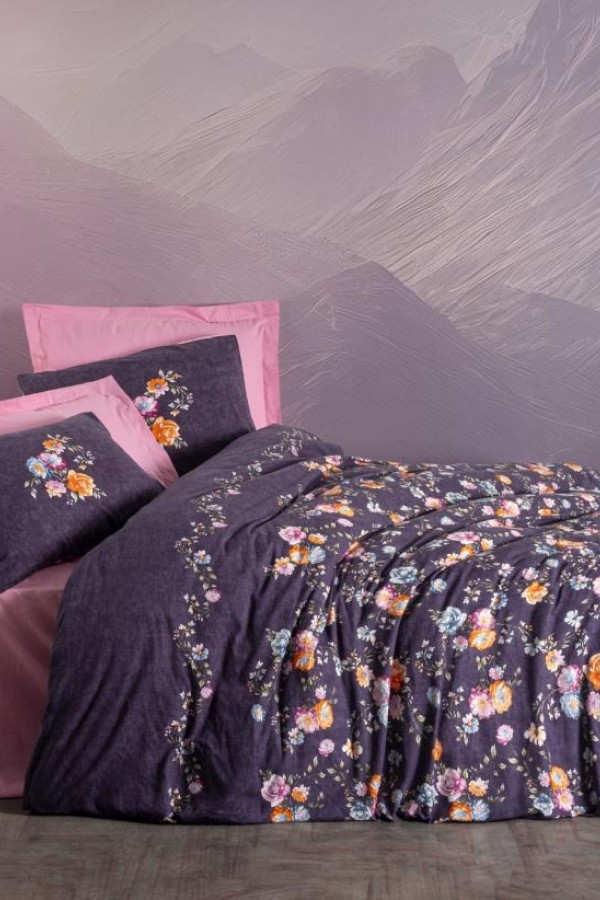 Cotton Box Tek Kişilik Feminen Nevresim Takımı Alessa Pembe Cotton Box Tek Kişilik Feminen Nevresim Takımı Alessa Pembe