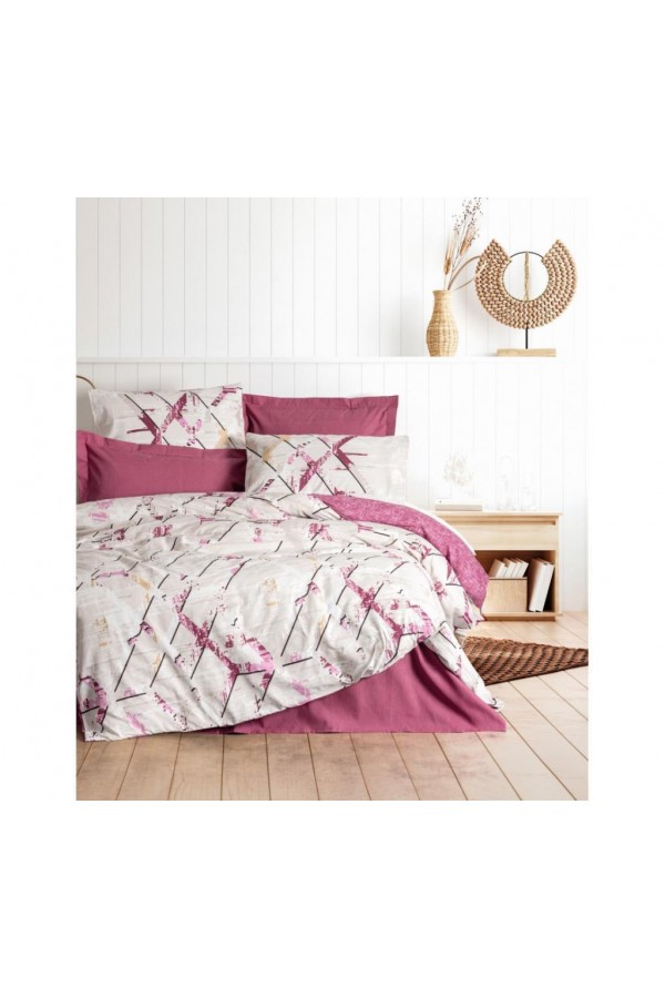 Cotton Box Tek Kişilik Modeline Nevresim Takımı Renata Mürdüm Cotton Box Tek Kişilik Modeline Nevresim Takımı Renata Mürdüm