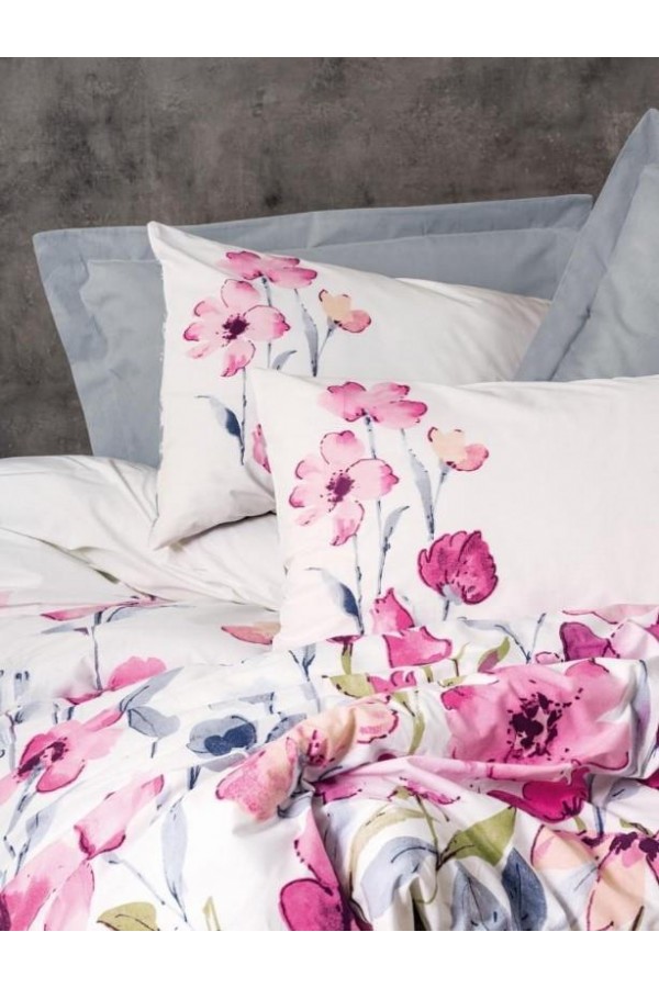 Cotton Box Tek Kişilik Ranforce Nevresim Takımı Carla Gri Cotton Box Tek Kişilik Ranforce Nevresim Takımı Carla Gri