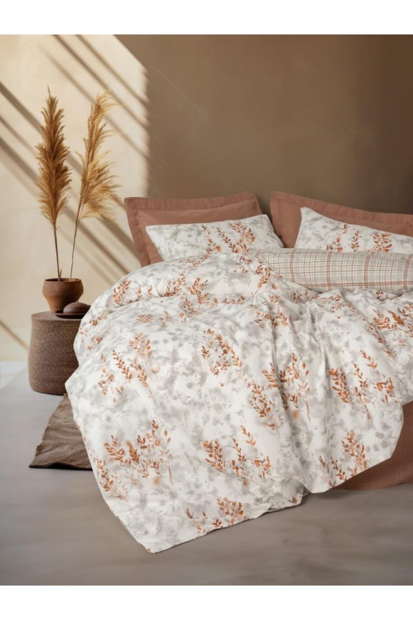 Cotton Box Tek Kişilik Nevresim Takımı Lamina Tarçın 8680108078648 Cotton Box Tek Kişilik Nevresim Takımı Lamina Tarçın 8680108078648