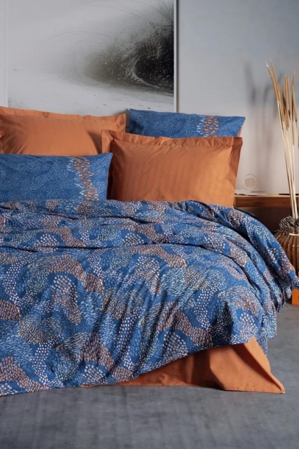 Cotton Box Tek Kişilik Nevresim Takımı Tedriç Tarçın Cotton Box Tek Kişilik Nevresim Takımı Tedriç Tarçın