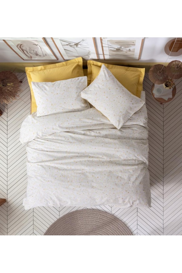 Cotton Box Tek Kişilik Petite Nevresim Takımı Tıny Hardal Cotton Box Tek Kişilik Petite Nevresim Takımı Tıny Hardal