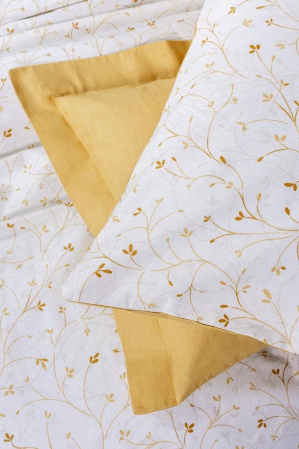 Cotton Box Tek Kişilik Petite Nevresim Takımı Tıny Hardal