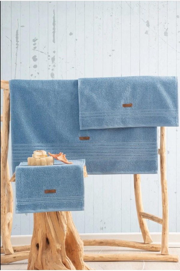 Cotton Box Welness Sky Mavi Havlu Seti