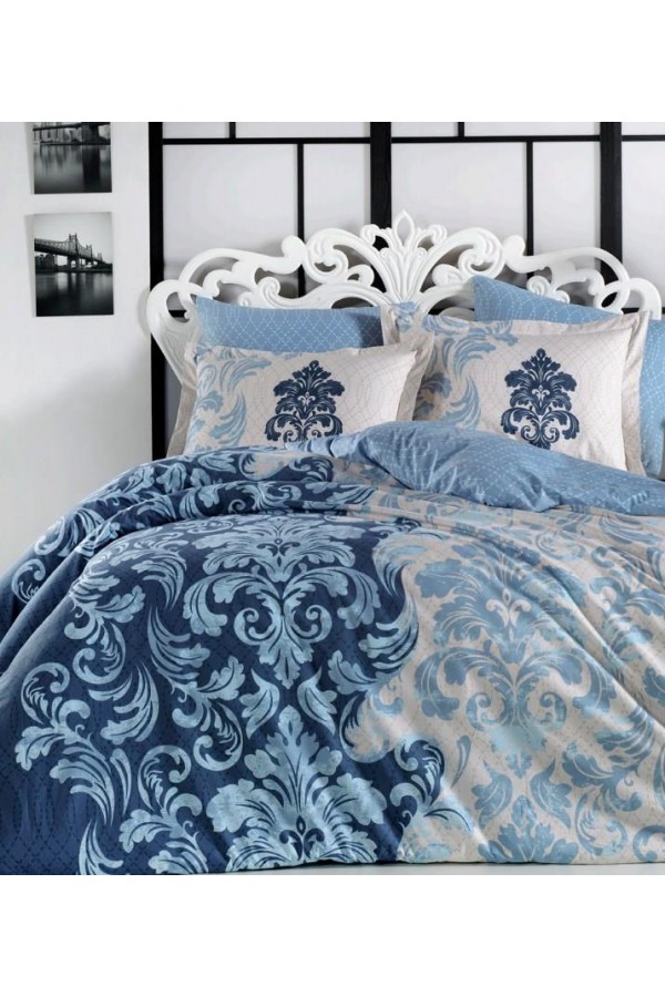 Hobby Çift Kişilik Poplin Nevresim Mirella Royal Hobby Çift Kişilik Poplin Nevresim Mirella Royal