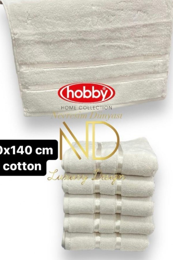 Hobby Dolce Açık Kahve 70x140 6'lı Havlu Seti
